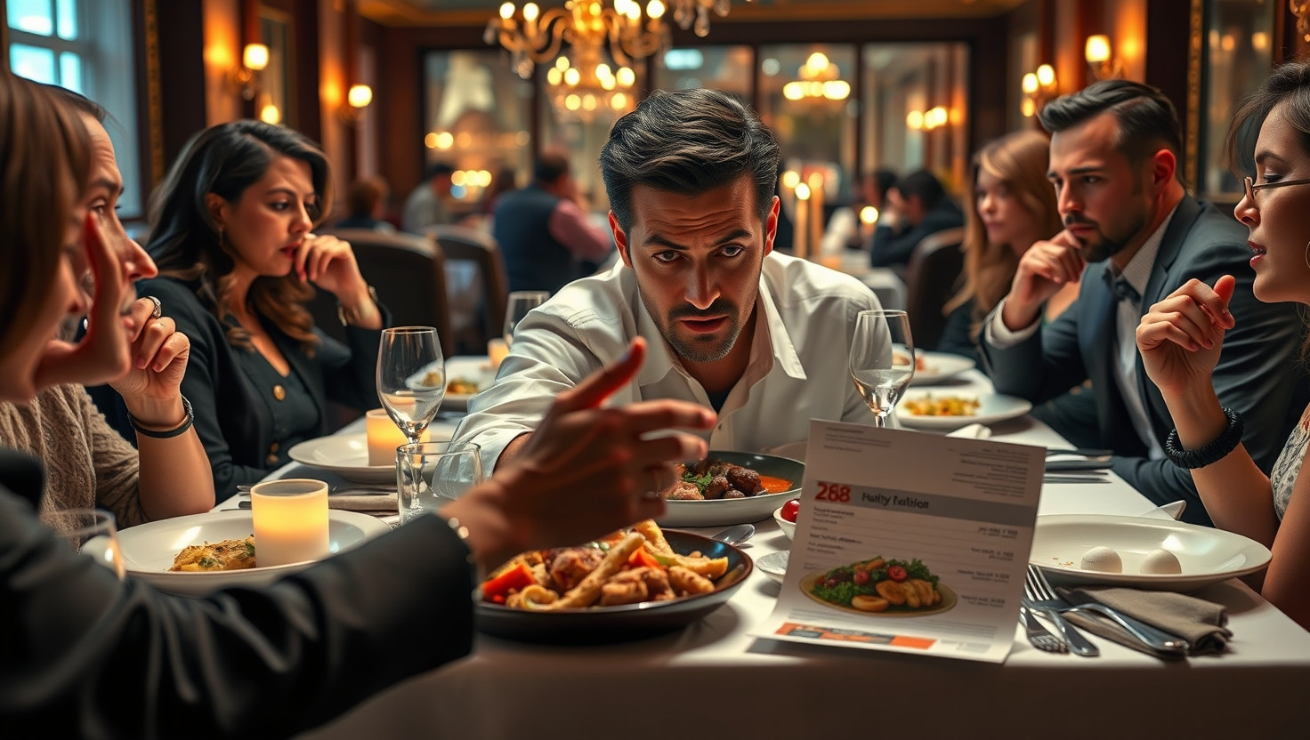 Fair Bill Splitting or Drama Queen?: AITA for Suggesting Individual Orders at Dinner?