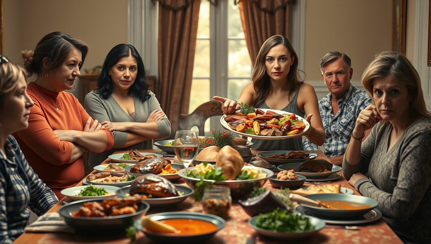 Sisters Vegan Demands Ruin Family Dinner: AITA for Scolding Her?