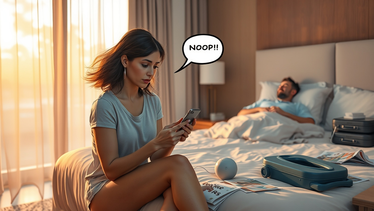 Partners Snoring Ruining Vacay? AITA for Asking Him to Pay Half?