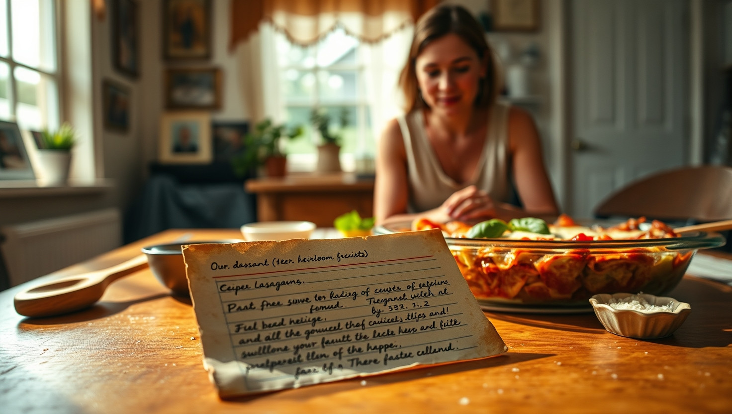 Should I Share My Grandmas Secret Lasagna Recipe for a Cooking Show?