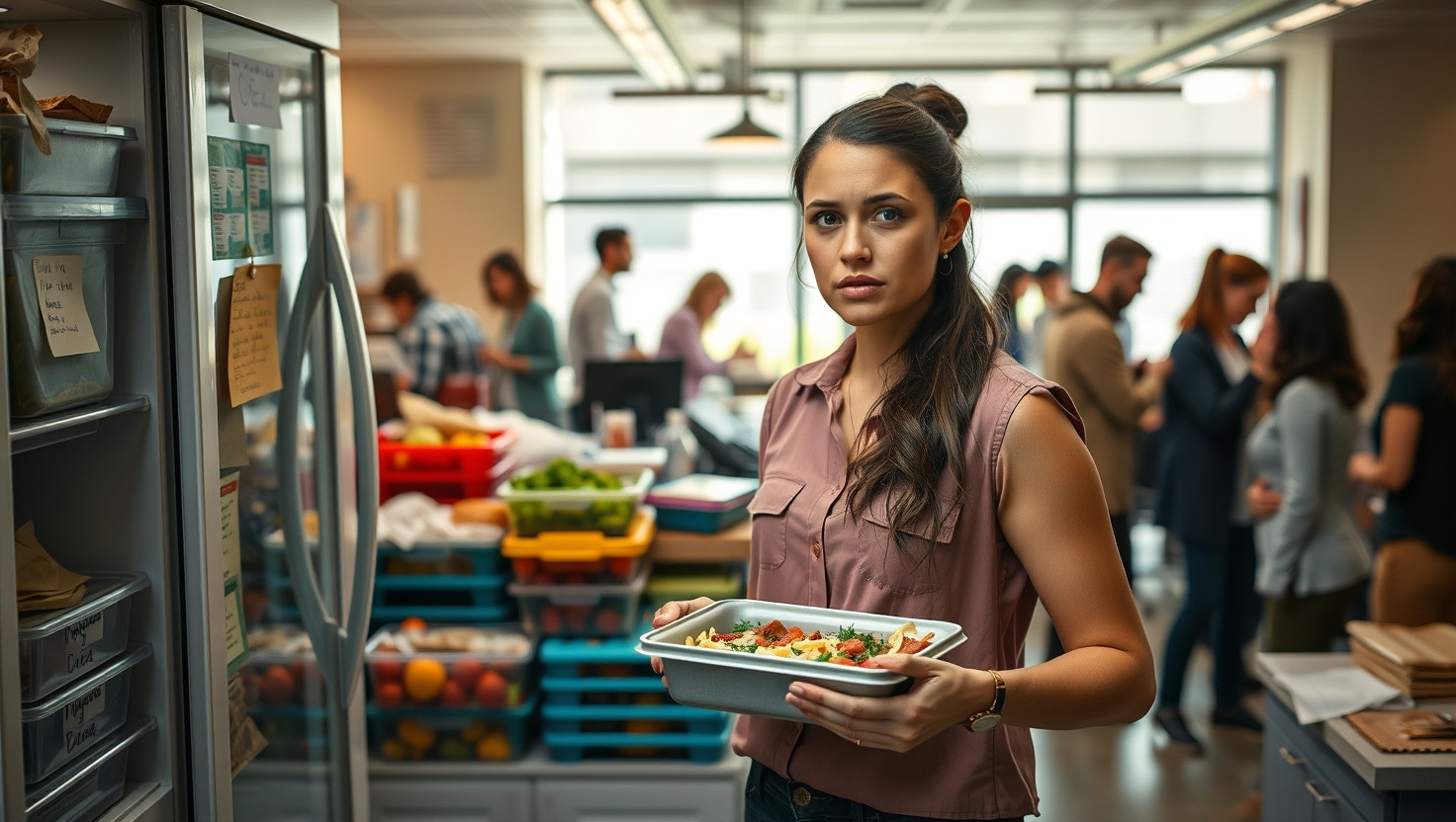 Office Lunch Thief: Should I Confront My Coworker? | AITA Dilemma