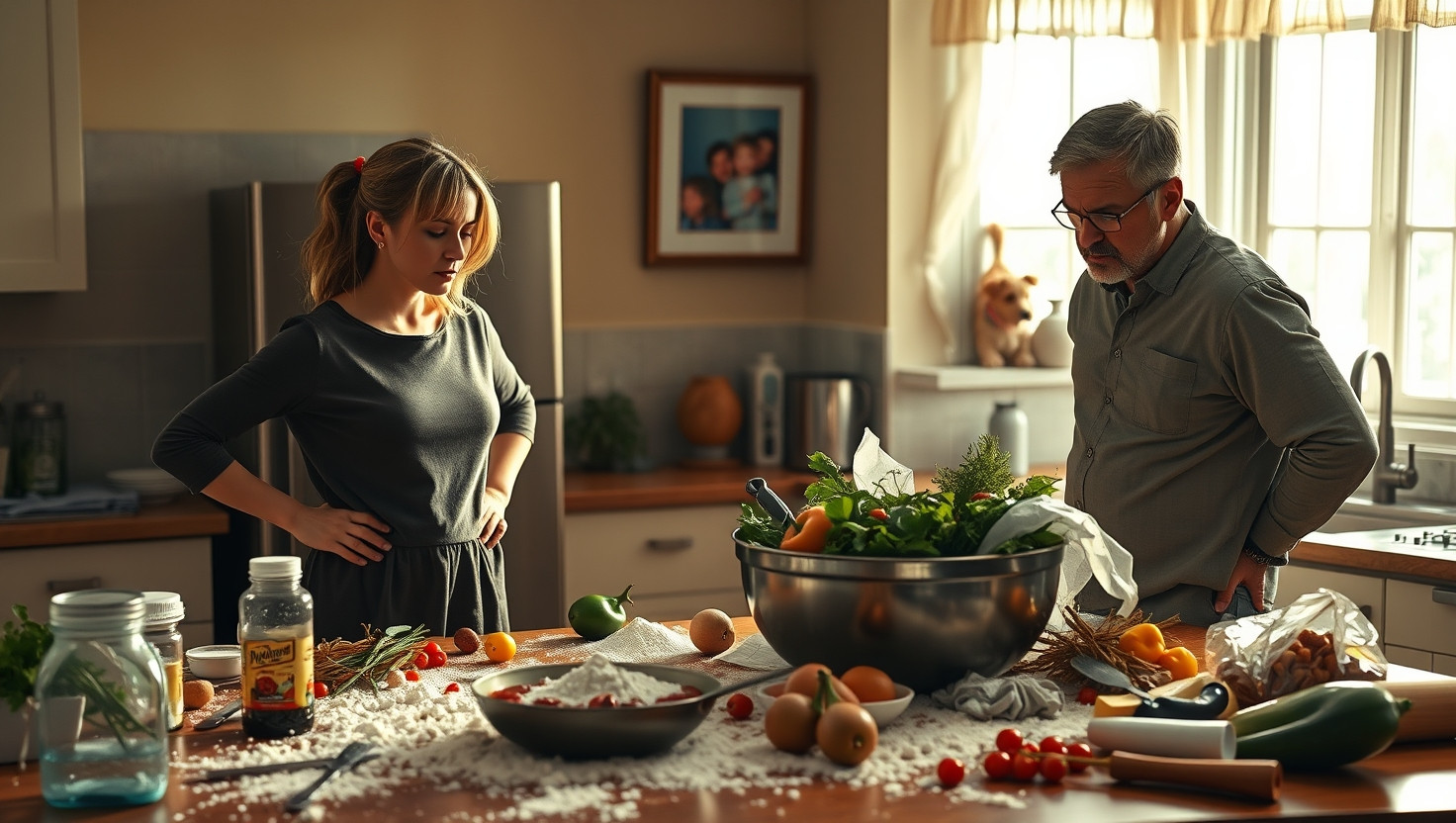 Dealing with a Messy Partner: AITA for Refusing to Cook Dinner Together?