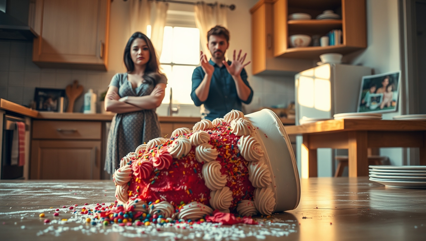 Brother Drops Moms Cake: AITA for Asking Him to Pay for a Replacement?