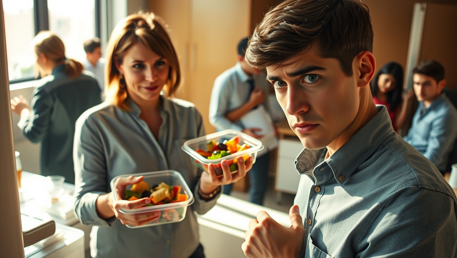 Colleague Caught Red-Handed: Confronting Lunch Thief at the Office - AITA?