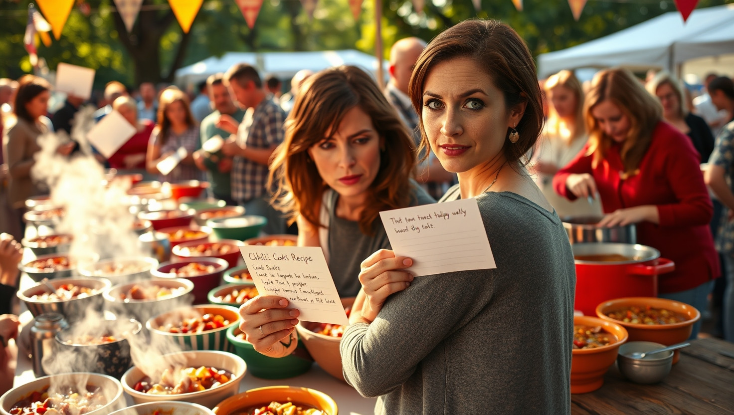 Should I Share My Familys Secret Chili Recipe at the Cook-Off?