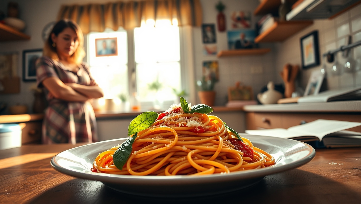 Should I Share Moms Secret Spaghetti Recipe with My Sister for a Cooking Competition?