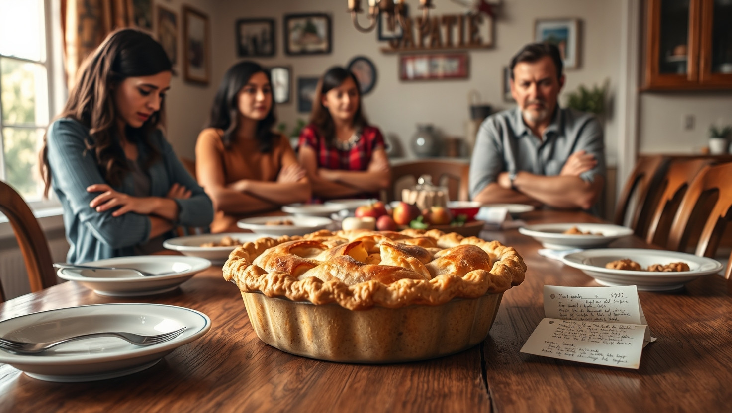 Family Drama: Refusing to Share Grandmas Secret Apple Pie Recipe for Sisters Bakery