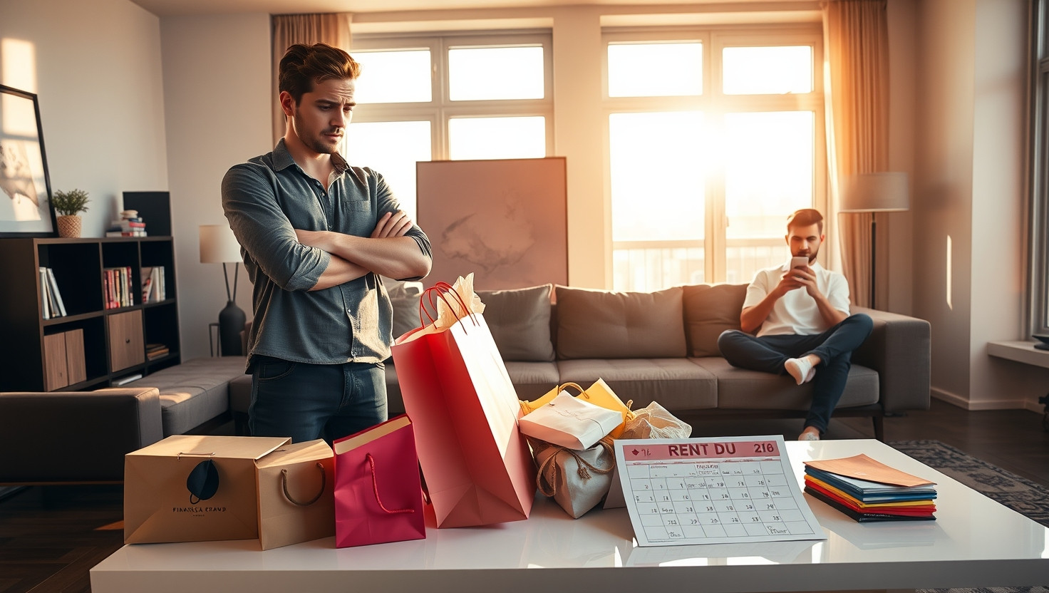 Roommate Splurged on Designer Clothes Instead of Paying Rent - AITA for Demanding Fair Share?