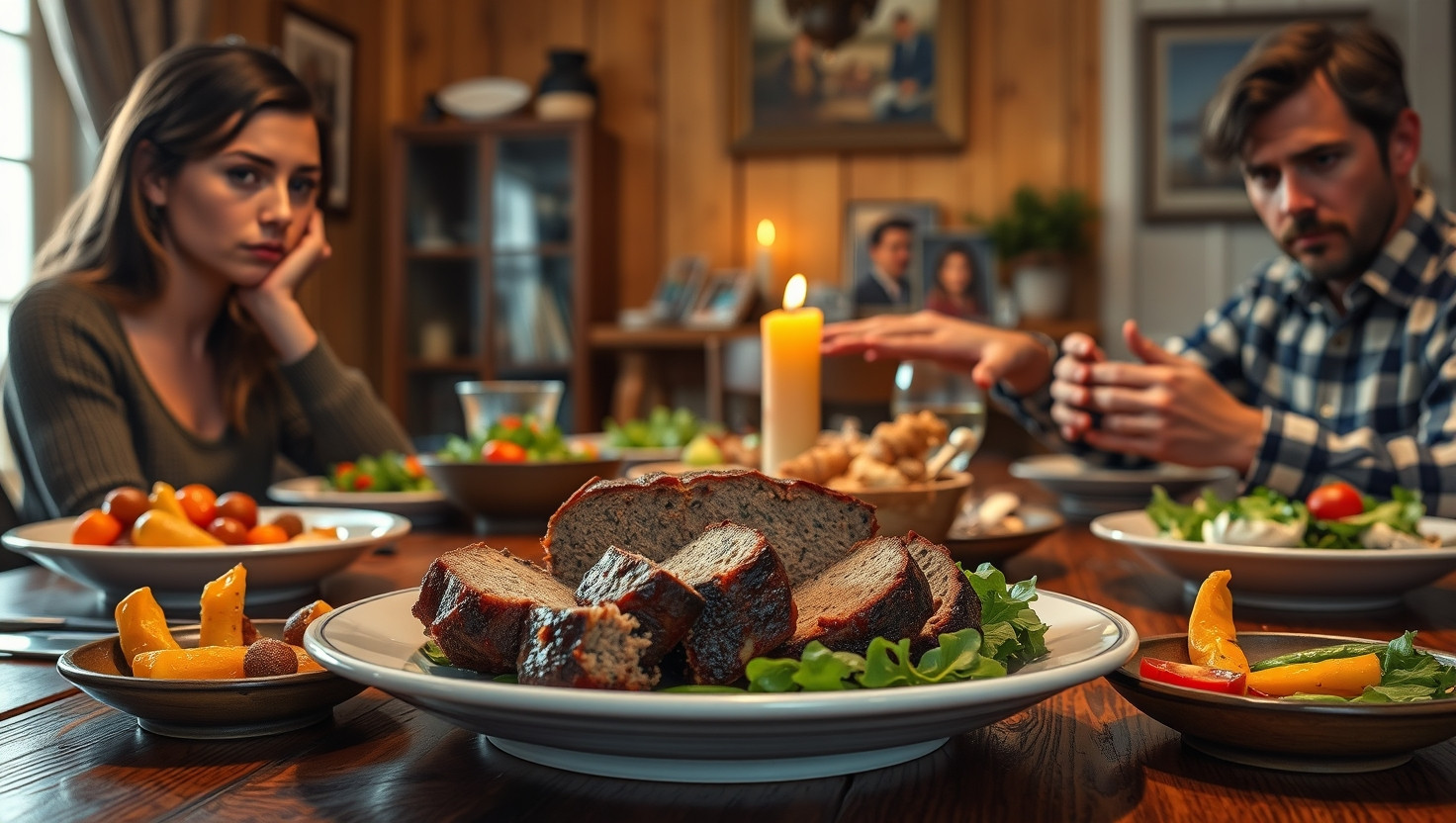 Family Dinner Dilemma: AITA for Serving Meatloaf to Vegan Brother?