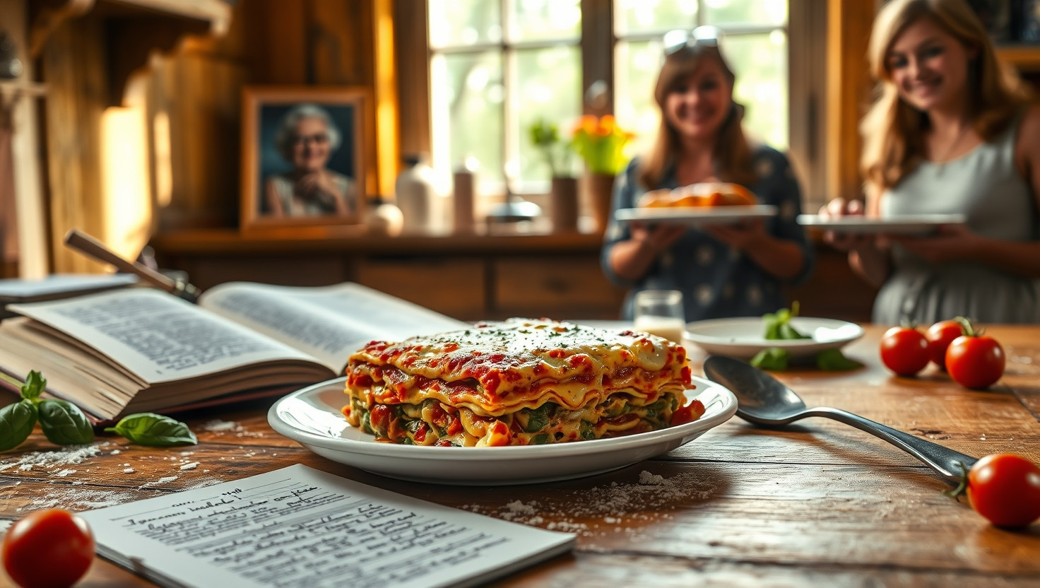 Family Drama Unfolds Over Grandmas Secret Lasagna Recipe