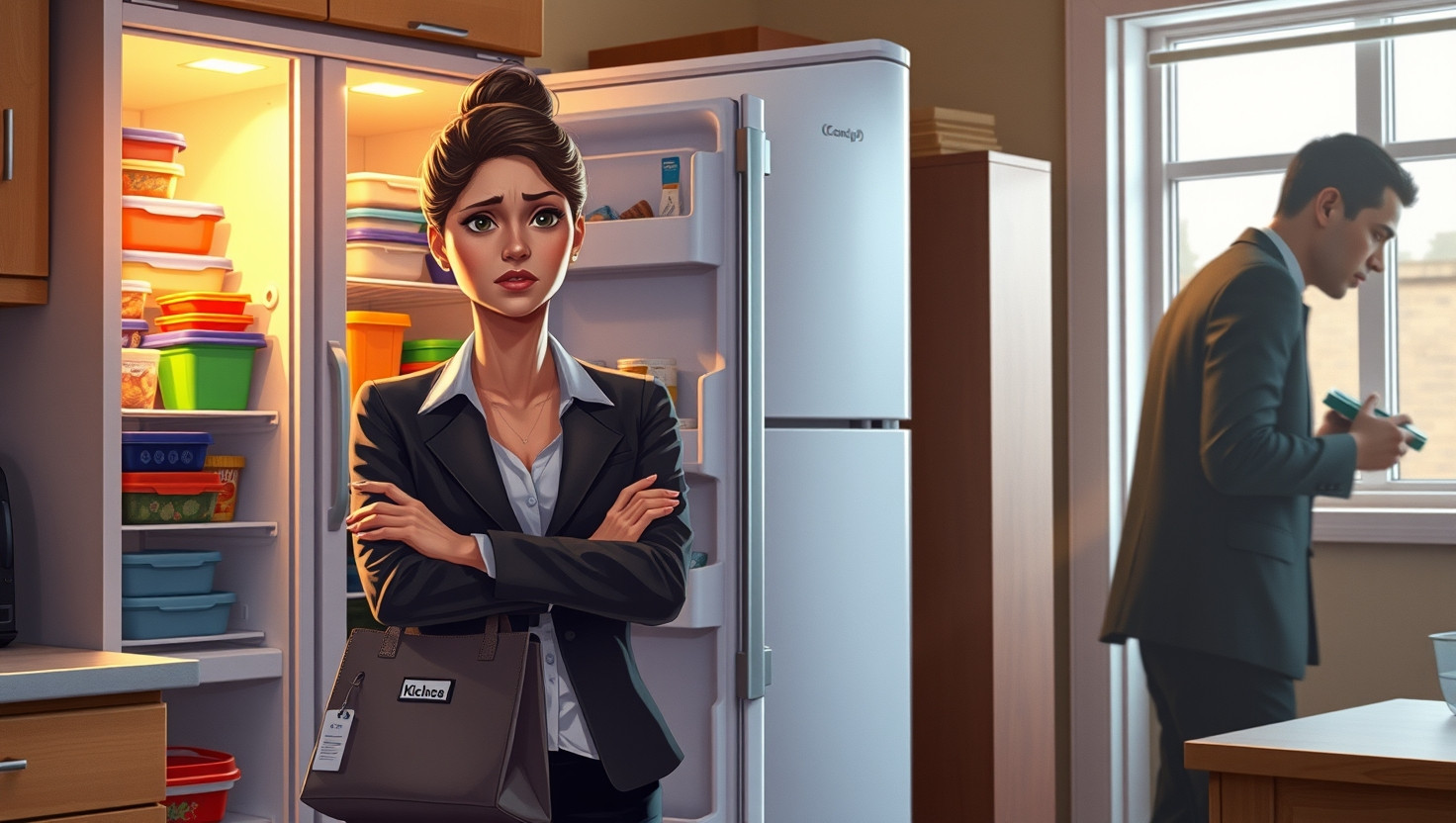 Caught Red-Handed: Confronting Coworker for Food Theft - WIBTA?