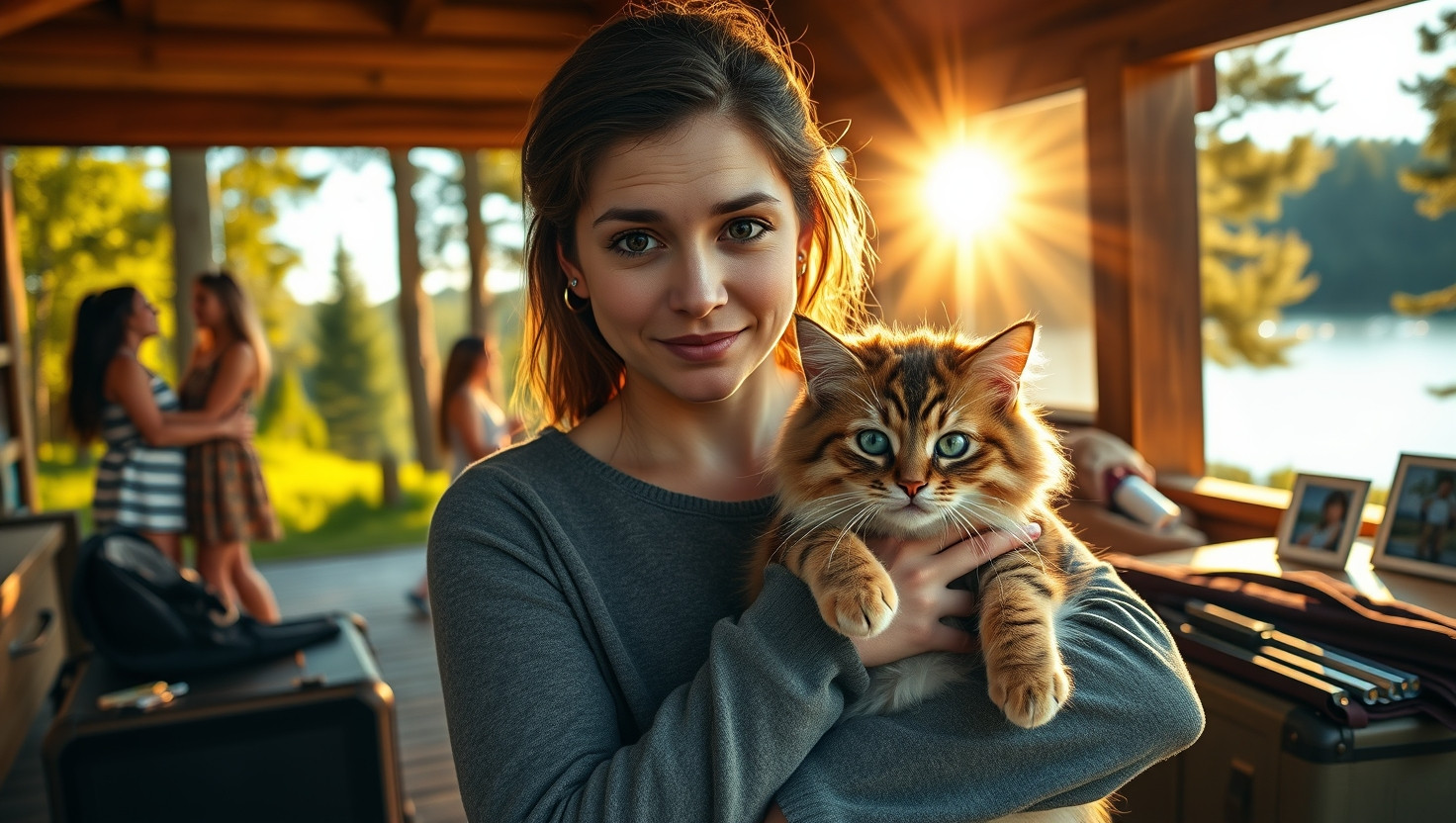 Bringing my Cat to Family Vacation: A Sisterly Allergy Dilemma