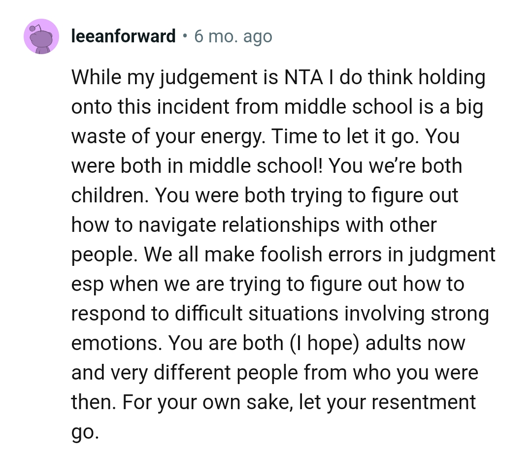 They were both trying to figure out how to respond