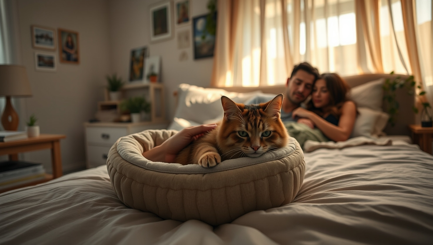 AITA for Banning My Partners Allergy-Inducing Cat from Our Bed?