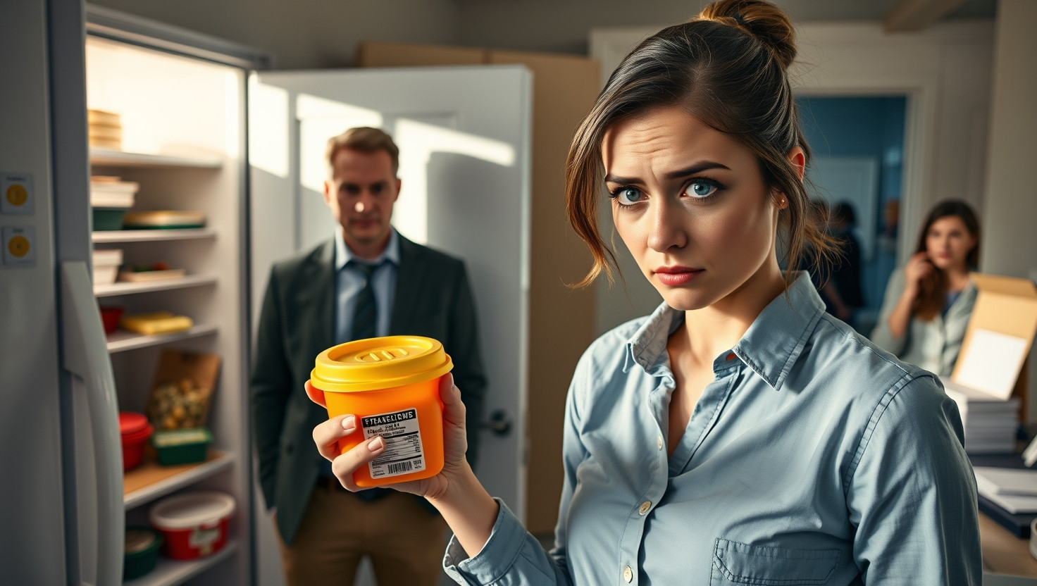 Coworker Caught Red-Handed: Confronting Lunch Thief at the Office