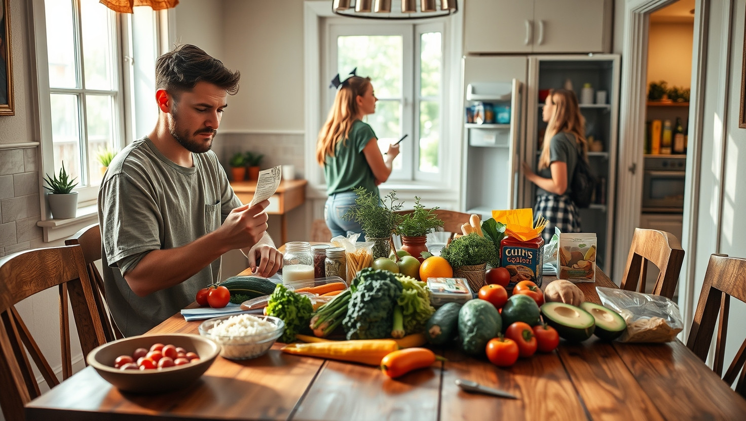 Unfair Grocery Bill Splitting Causes Tension Among Roommates