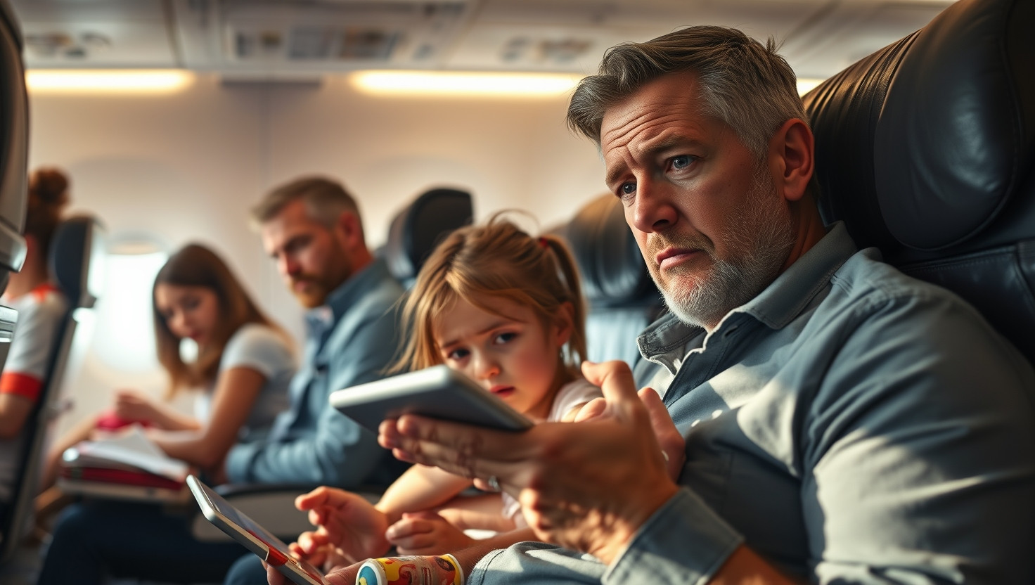 Debating Screen Time: AITA for Allowing My Kids to Watch Movies on a Long Flight?