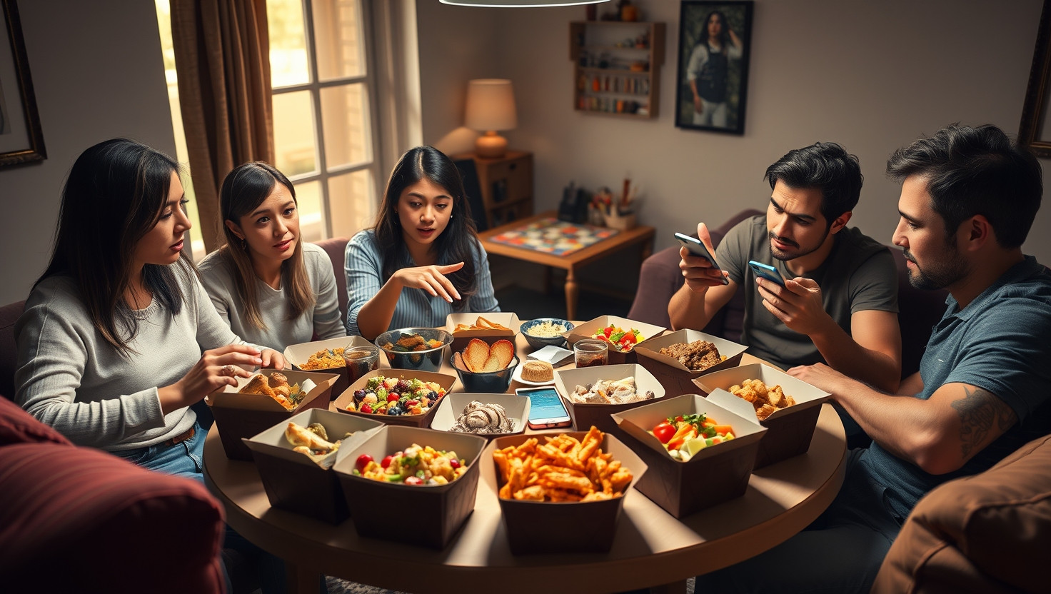 Debating Canceling Shared Food Delivery Order Over Unapproved Expensive Additions - AITA?