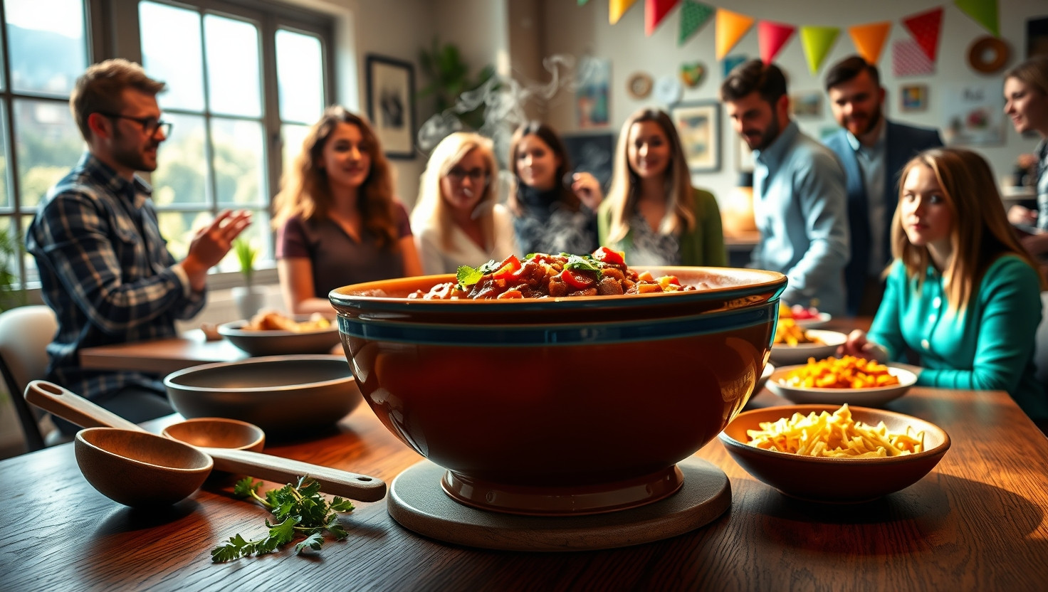 Debate: Should I Bring My Secret Spicy Chili to Office Potluck Despite Coworkers Sensitive Stomach?