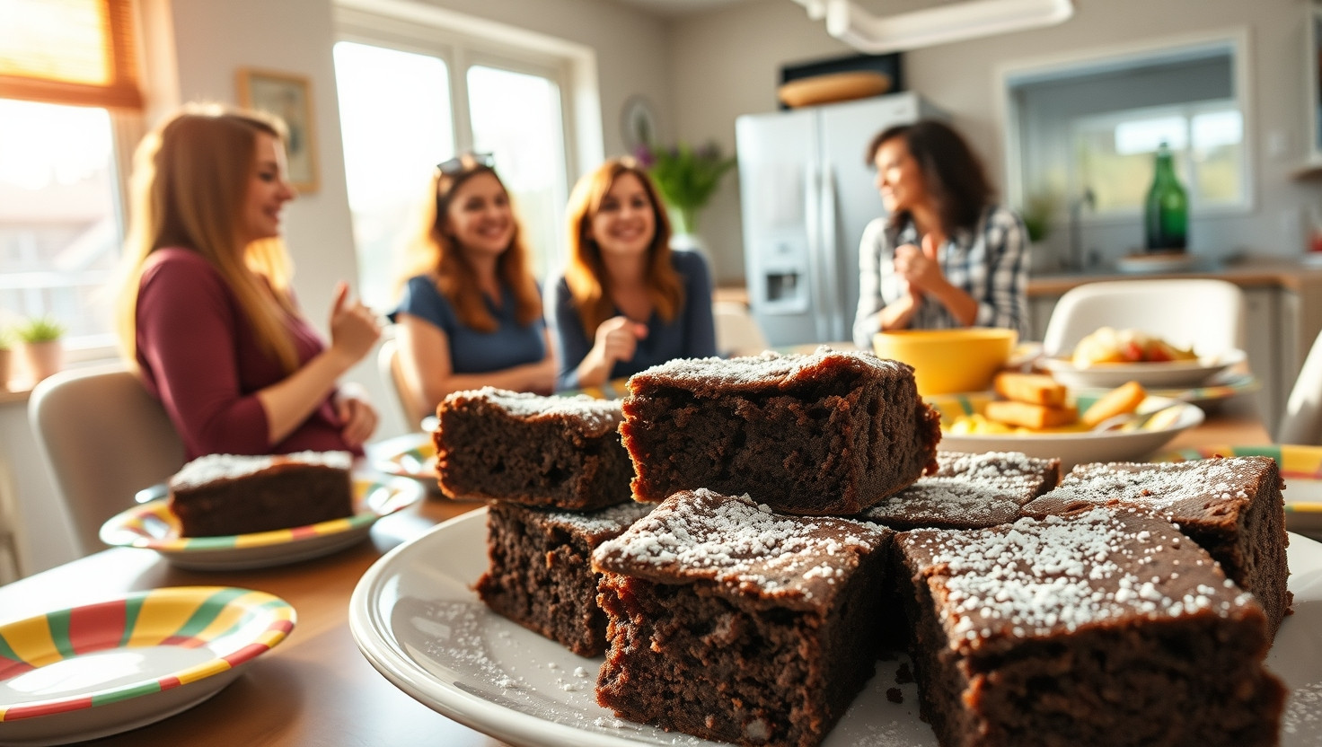 Debating Whether to Share Grandmas Secret Brownie Recipe at Office Potluck
