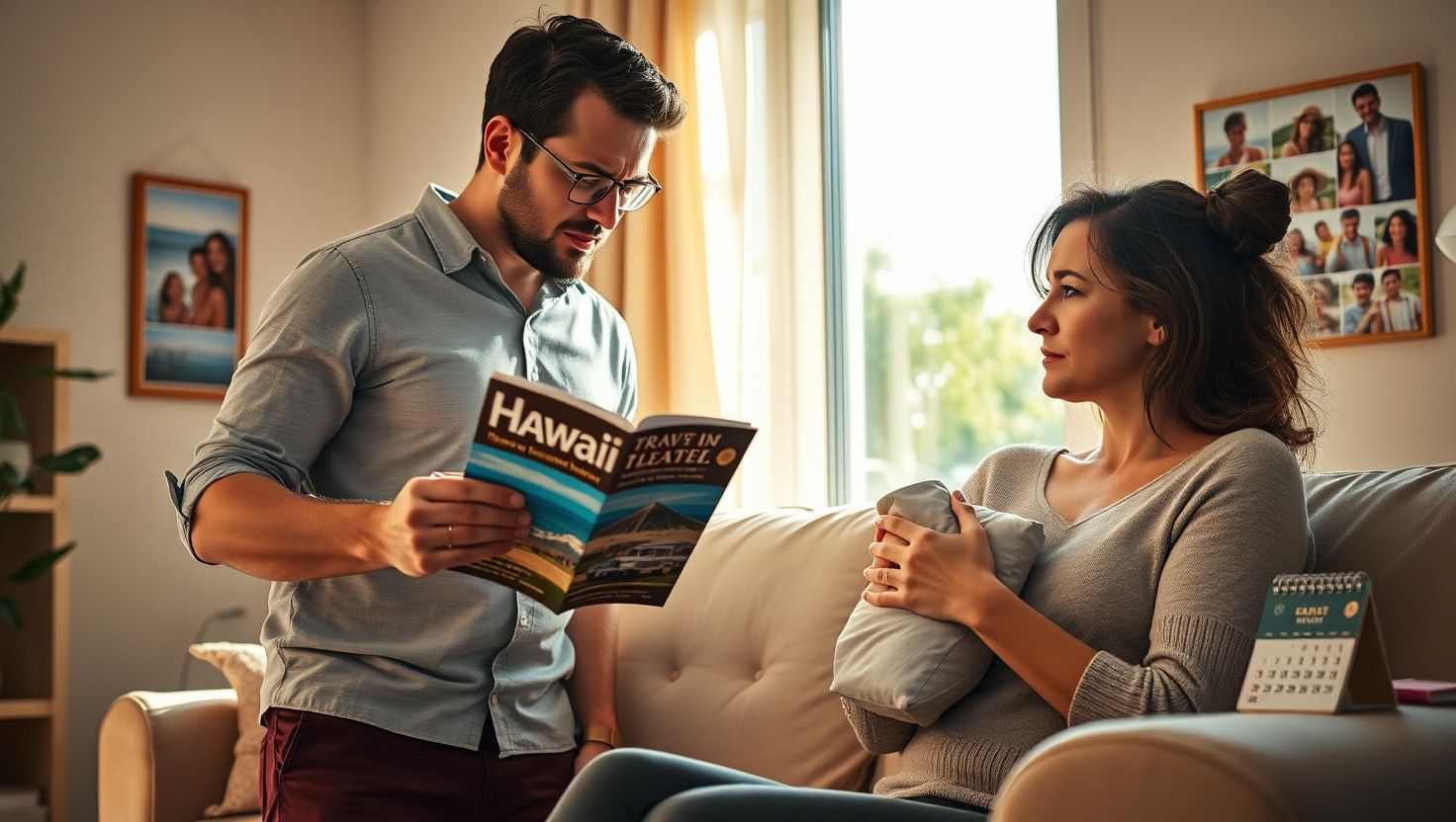 Booking a Surprise Family Vacation Without Consulting Spouses Fear of Flying: A Step Too Far?