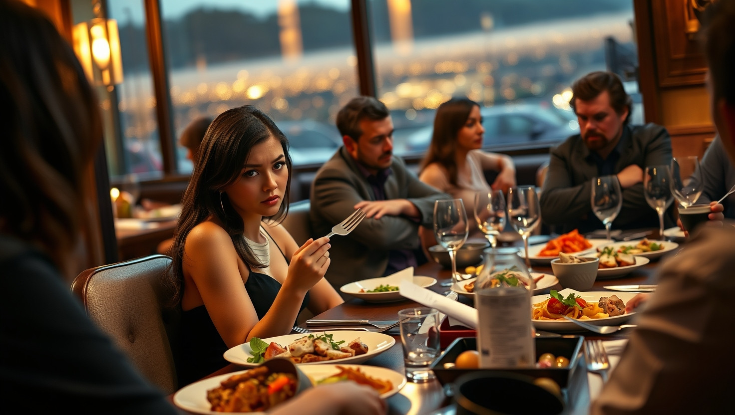 Friends Sneaky Split Bill Move Causes Dinner Dilemma