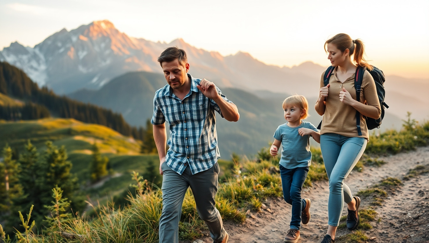 Should I Have Insisted My Husband Take Hiking Breaks for His Knee During Our Family Trip?