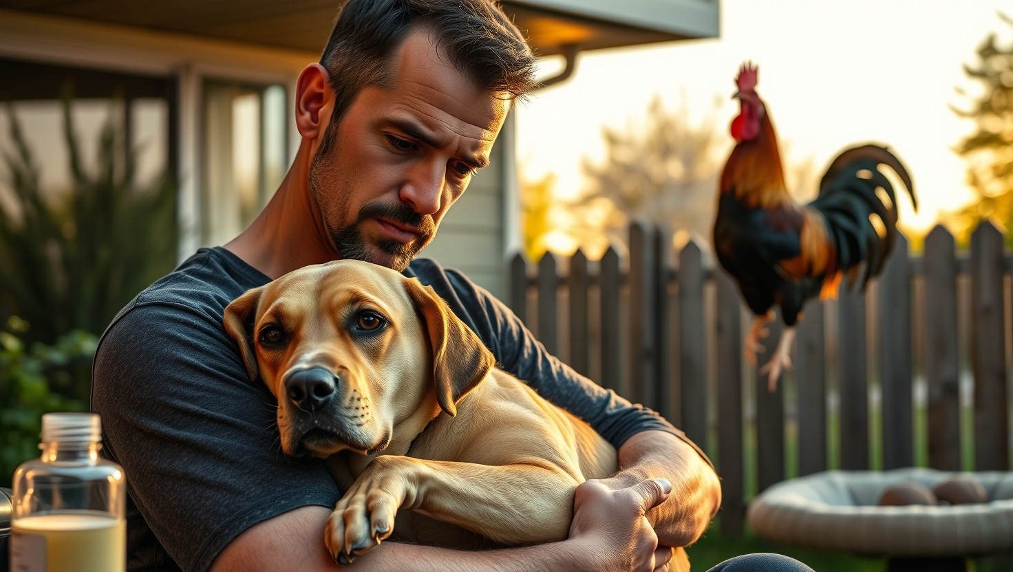Neighbors Rooster Keeping My Sick Dog Awake: Would Returning It Make Me the Asshole?