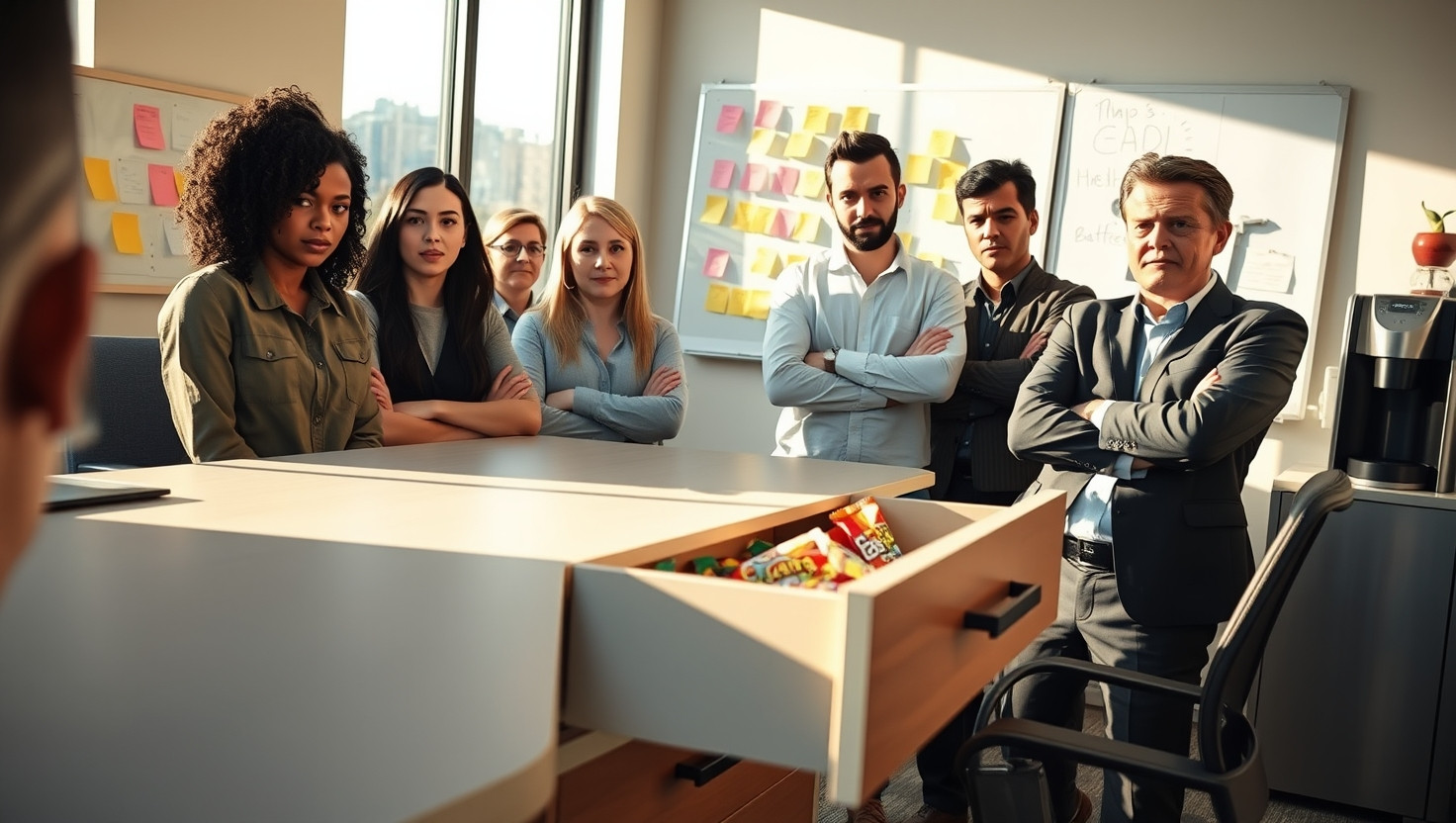 Snack Queen Faces Backlash at Work for Refusing to Share Gourmet Treats - AITA?