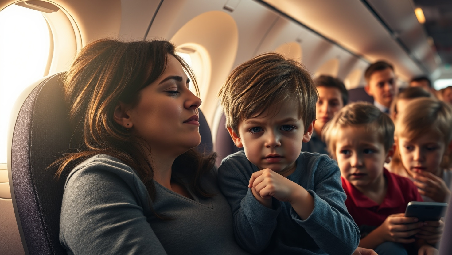 Am I Wrong for Not Taking My Spouses Phone on a Stressful Cross-Country Flight with Kids?