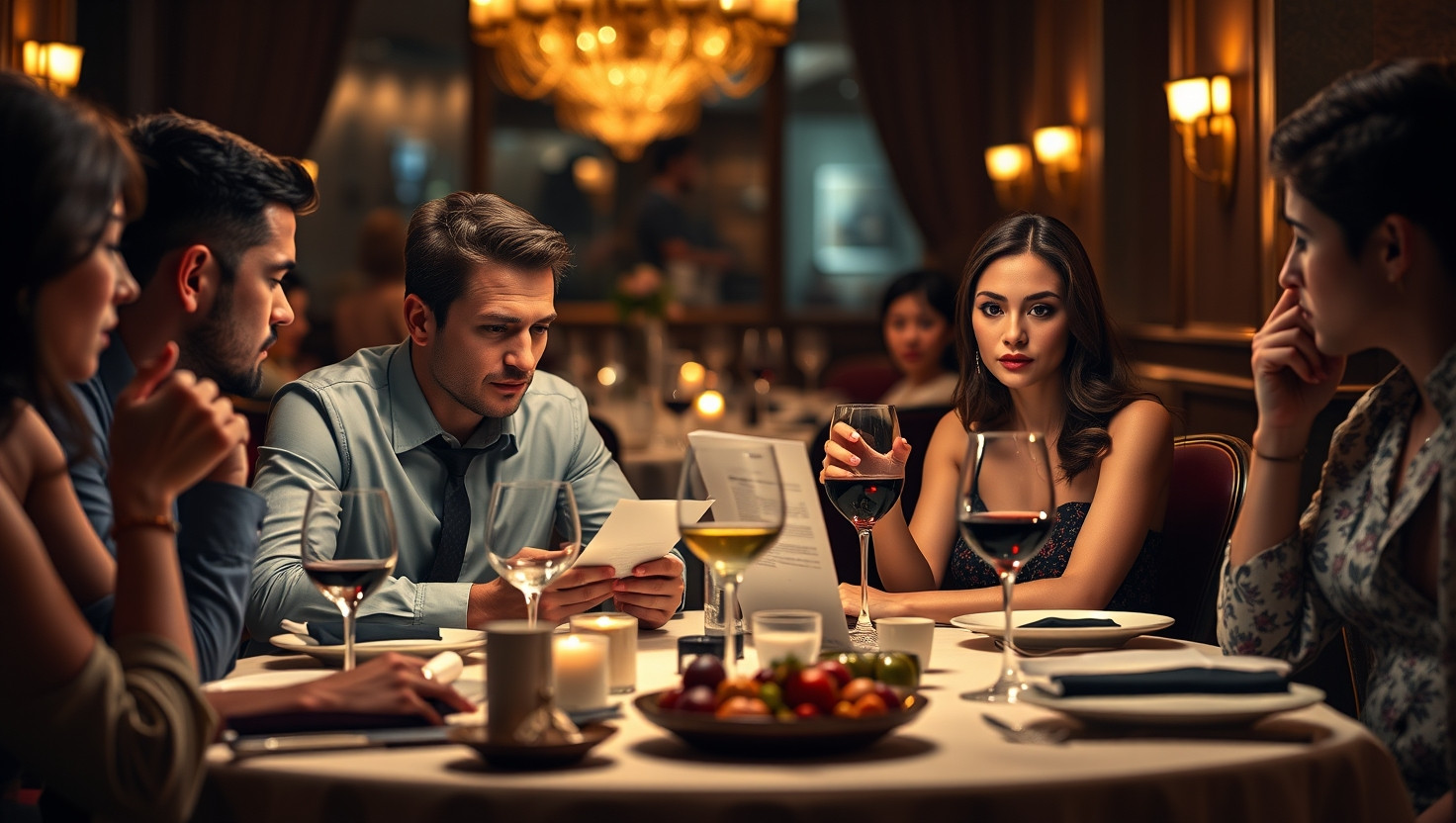 Friends Raise Leads to Restaurant Bill Dilemma