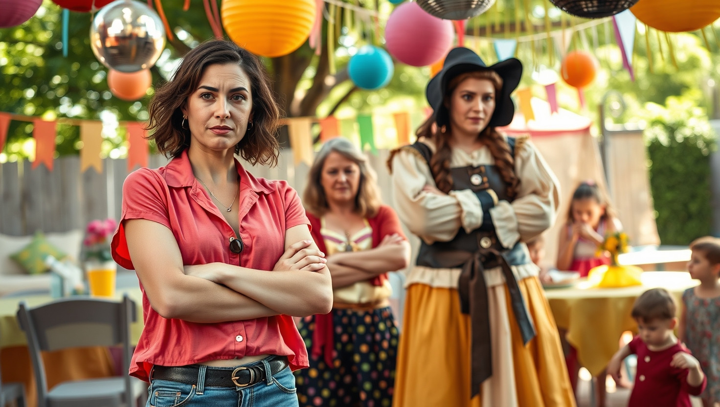 Family Feud: Refusing to Join Awkward Photo Shoot Over Theme Dispute