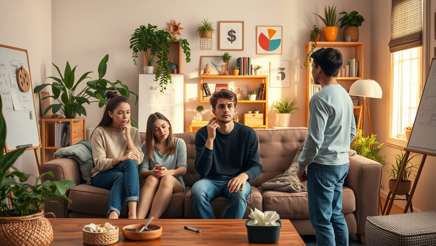 AITA for not splitting household bills proportionally with lower-earning roommates?