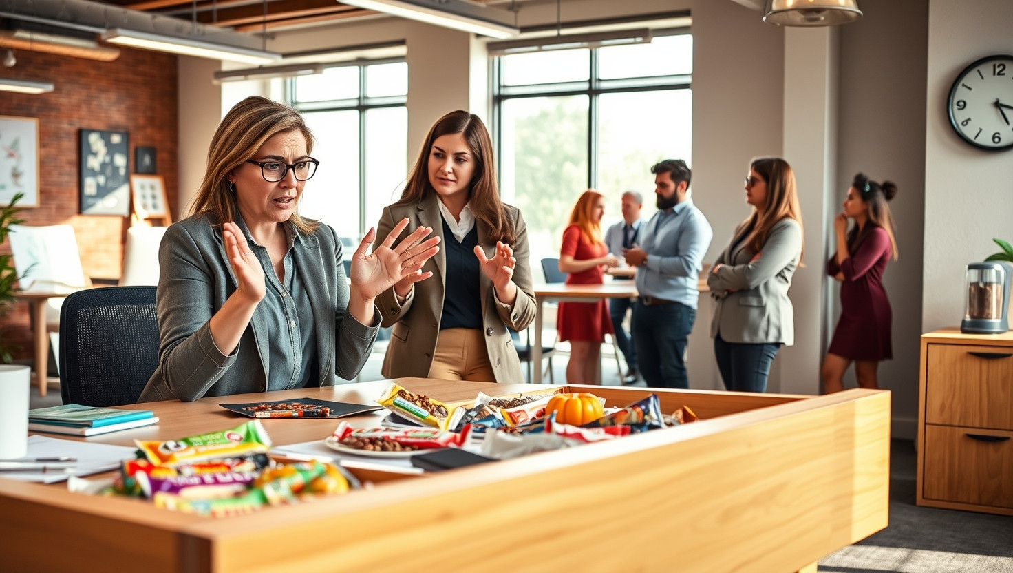 Office Snack Drama: AITA for Setting New Sharing Rules?