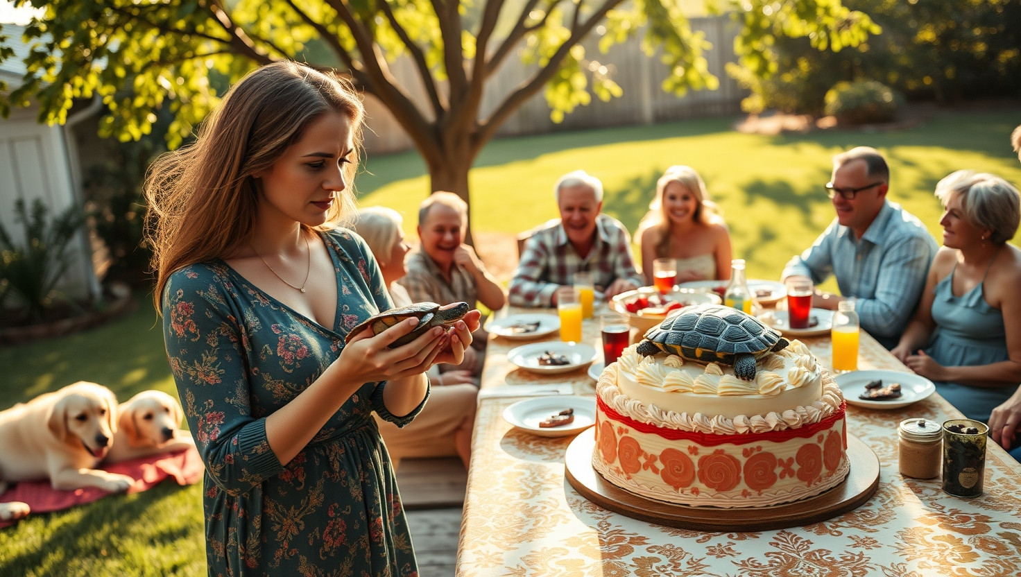 Familys Strange Obsession with Pet Turtle Forces Me to Skip Reunion