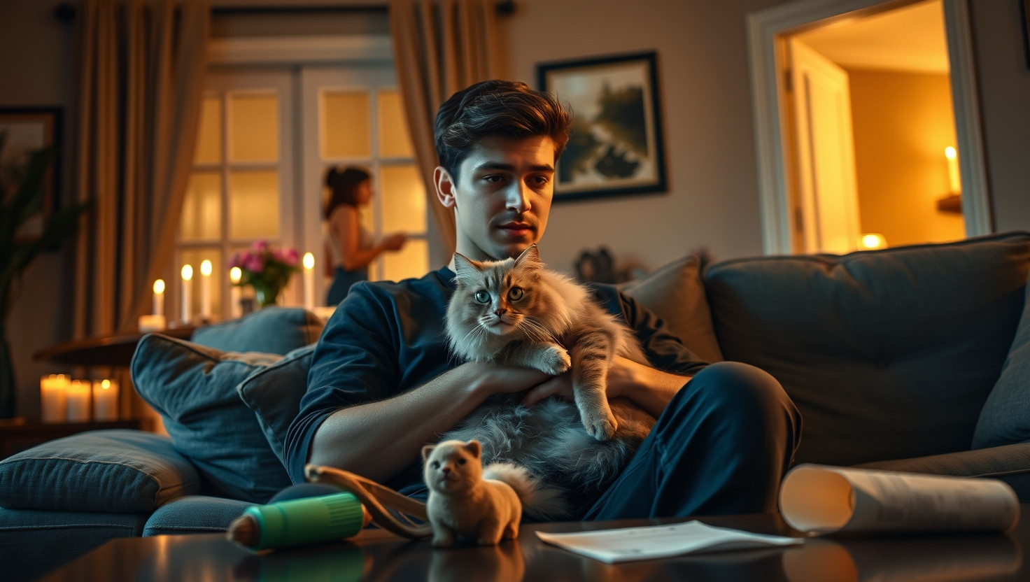 Choosing My Cat Over My Partner: AITA for Prioritizing Pet Care Needs?