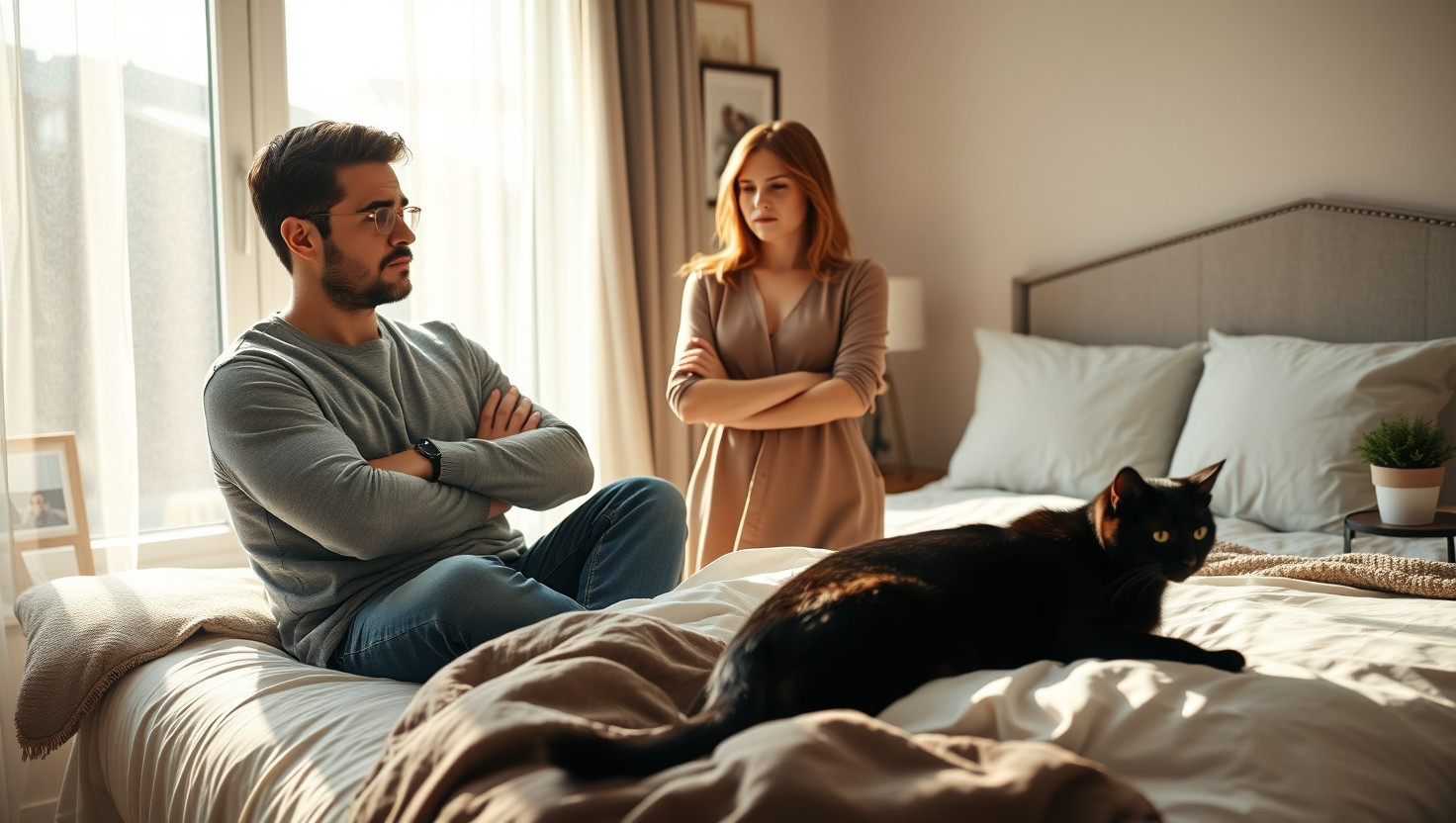 Struggling with Partners Cat on Bed: Setting Boundaries vs. Relationship Tension