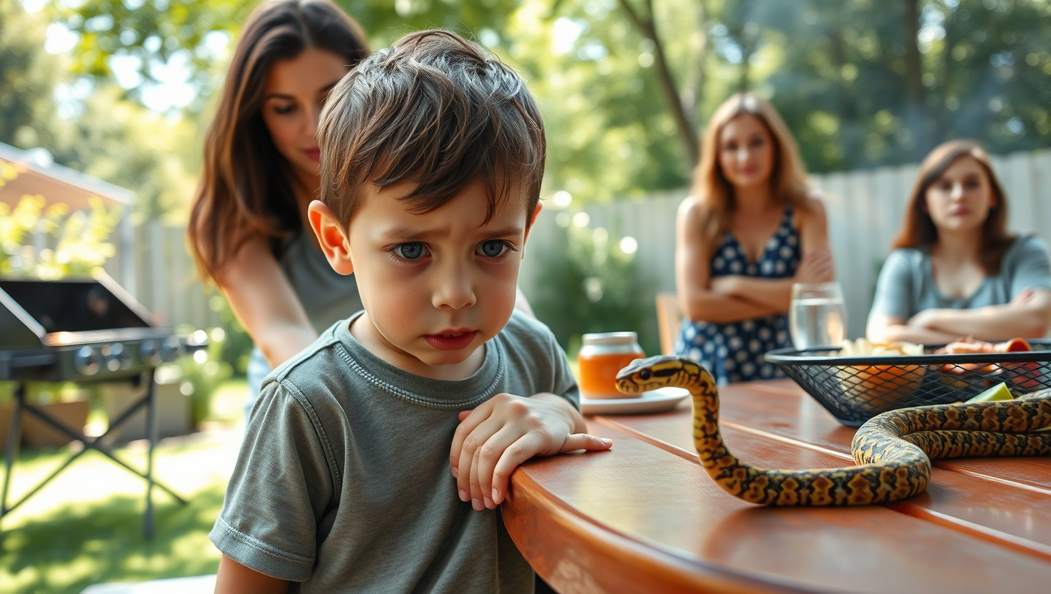 Should I Ask My Sister to Keep Her Pet Snake Away from My Son at Family Gatherings?