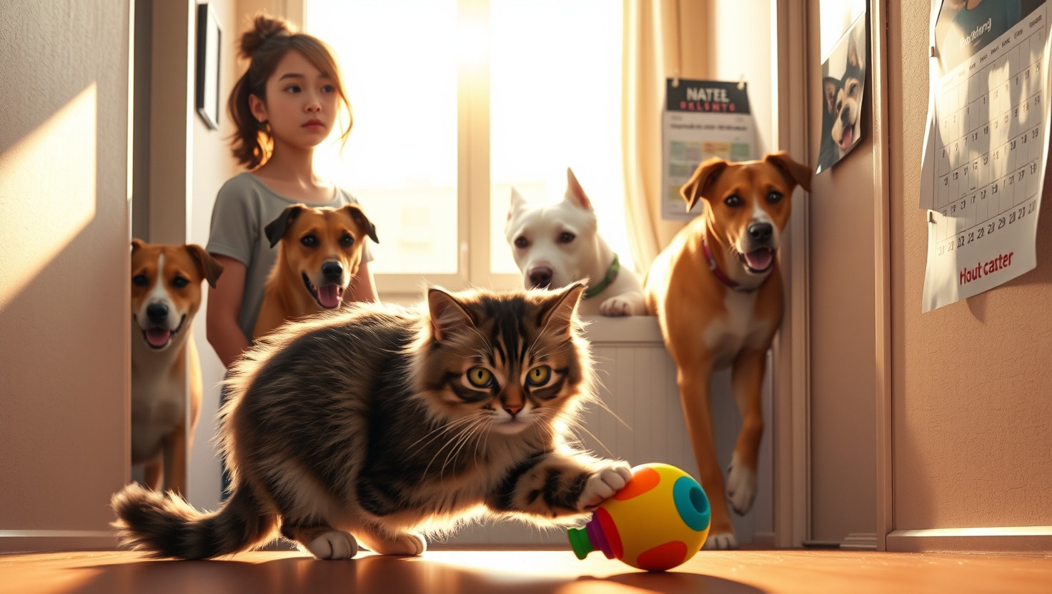 Am I Wrong for Refusing to Walk My Sisters Cat Due to Fear of Aggressive Dogs?