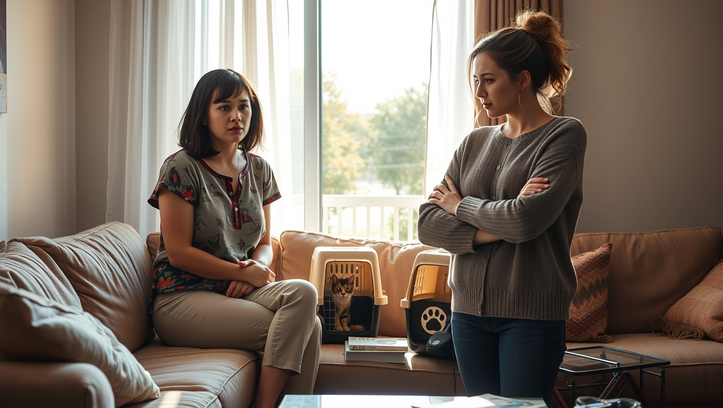 Roommate Asks to Bring Cat on Road Trip, I Refuse Due to Allergies - AITA?