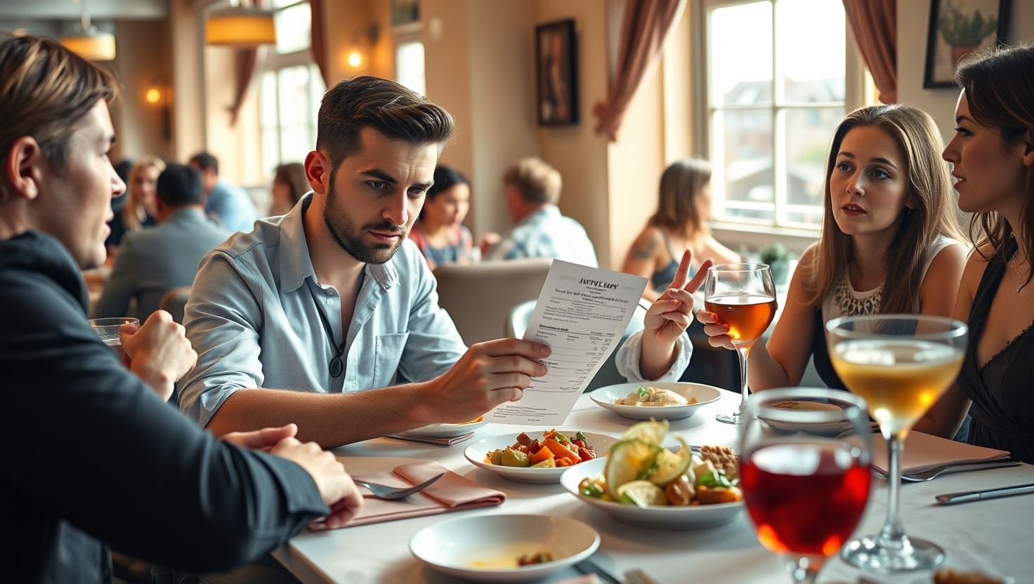 Debating Splitting the Bill: Am I the Jerk for Refusing to Share the Cost of Expensive Dishes?