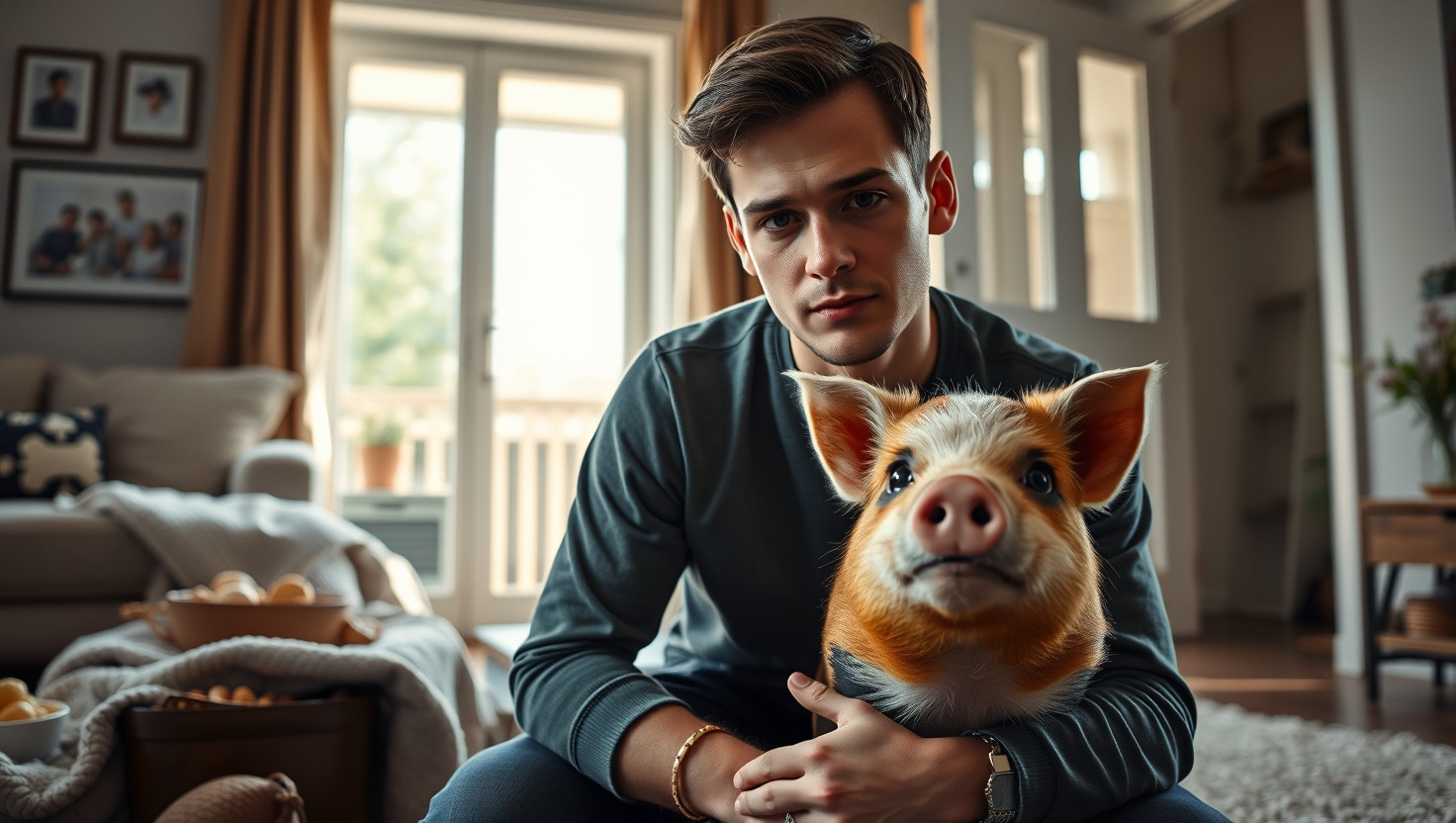 Should I Let My Girlfriends Pet Micro Pig Sleep Indoors? | AITA?