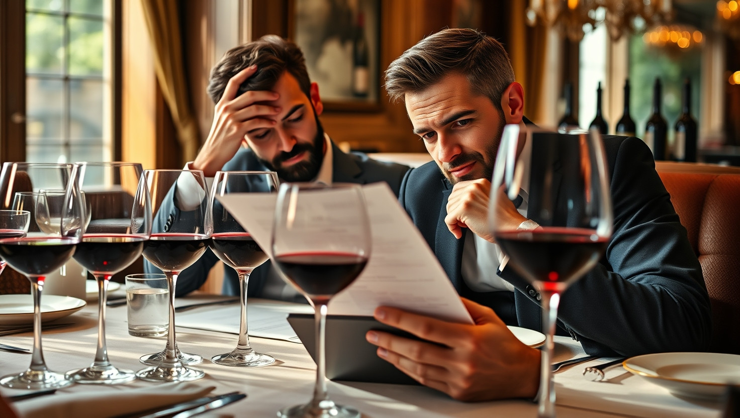 Debating Fairness: Should I Split the Bill Evenly After Friends Pricey Wine Mishap?