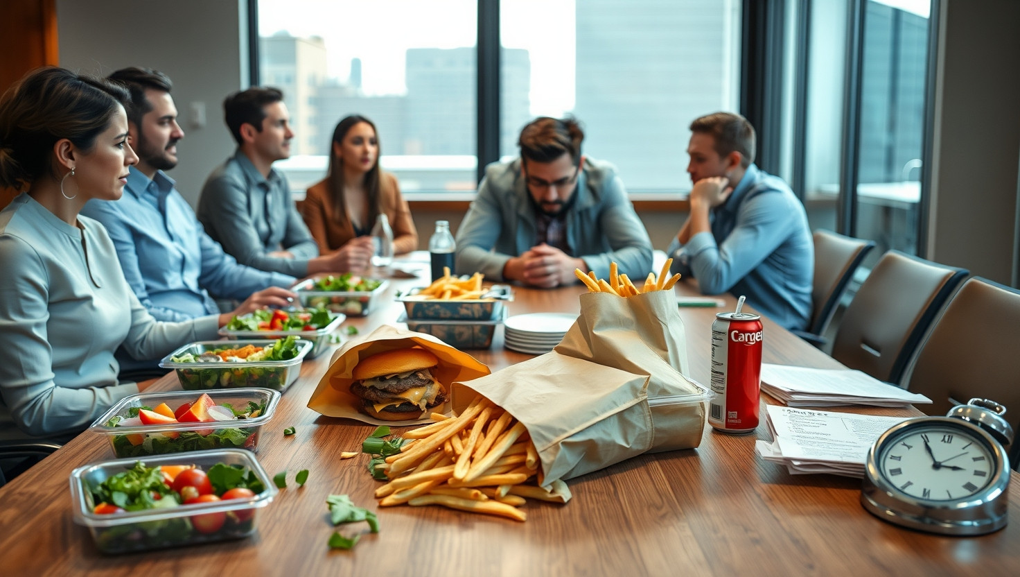 Should I Have Criticized My Coworkers Lunch Choices Before a Big Presentation?