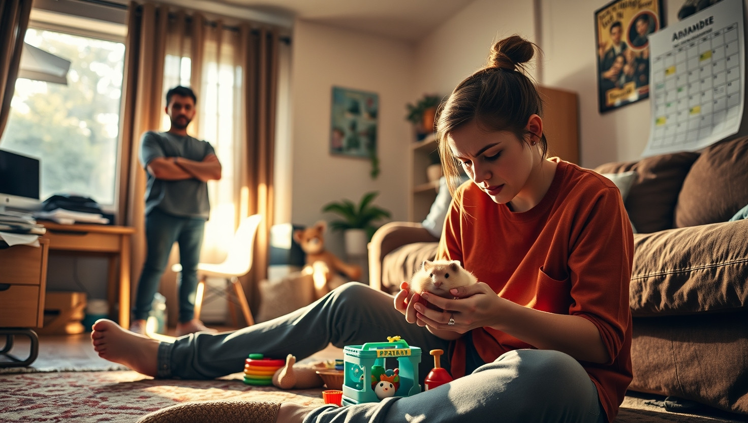Roommate Upset Over Hamster Care: AITA for Resisting Excessive Pet Routine?