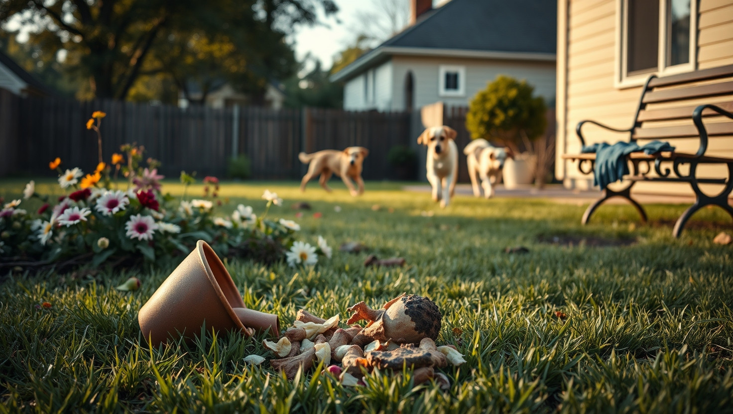 Neighbors Dogs Destroyed My Garden: AITA for Refusing to Cover the Damages?