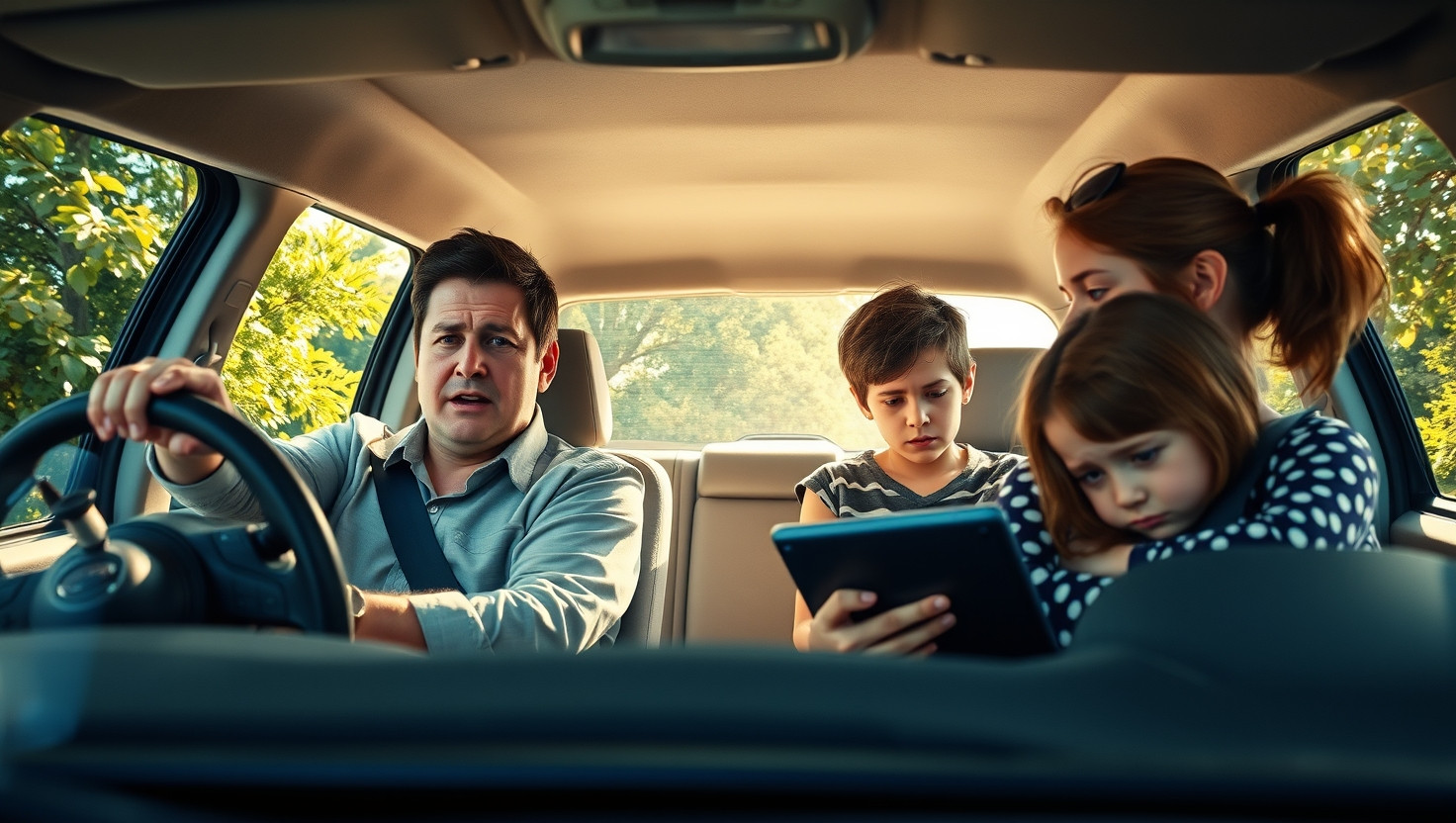 Family Road Trip Drama: AITA for Enforcing a Screen-Free Rule Despite Family Opposition?