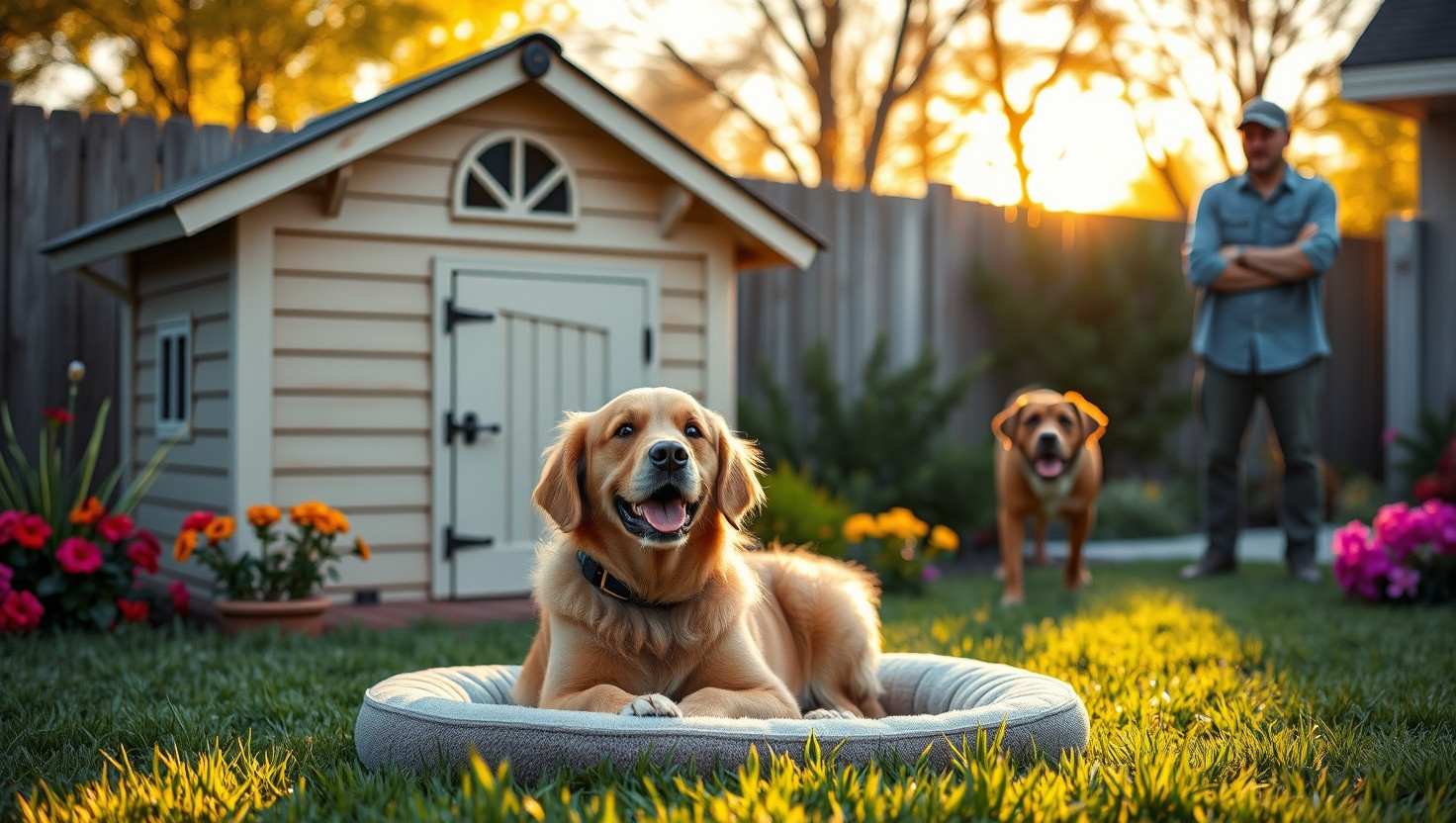 Neighbor Wants to Share My Custom Dog House - AITA for Saying No?