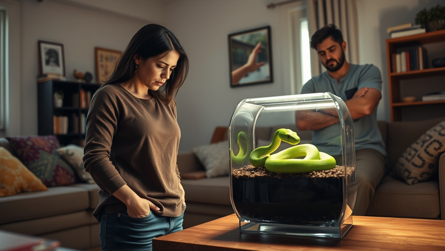 Partners Pet Snake Causing Anxiety: AITA for Addressing My Discomfort?