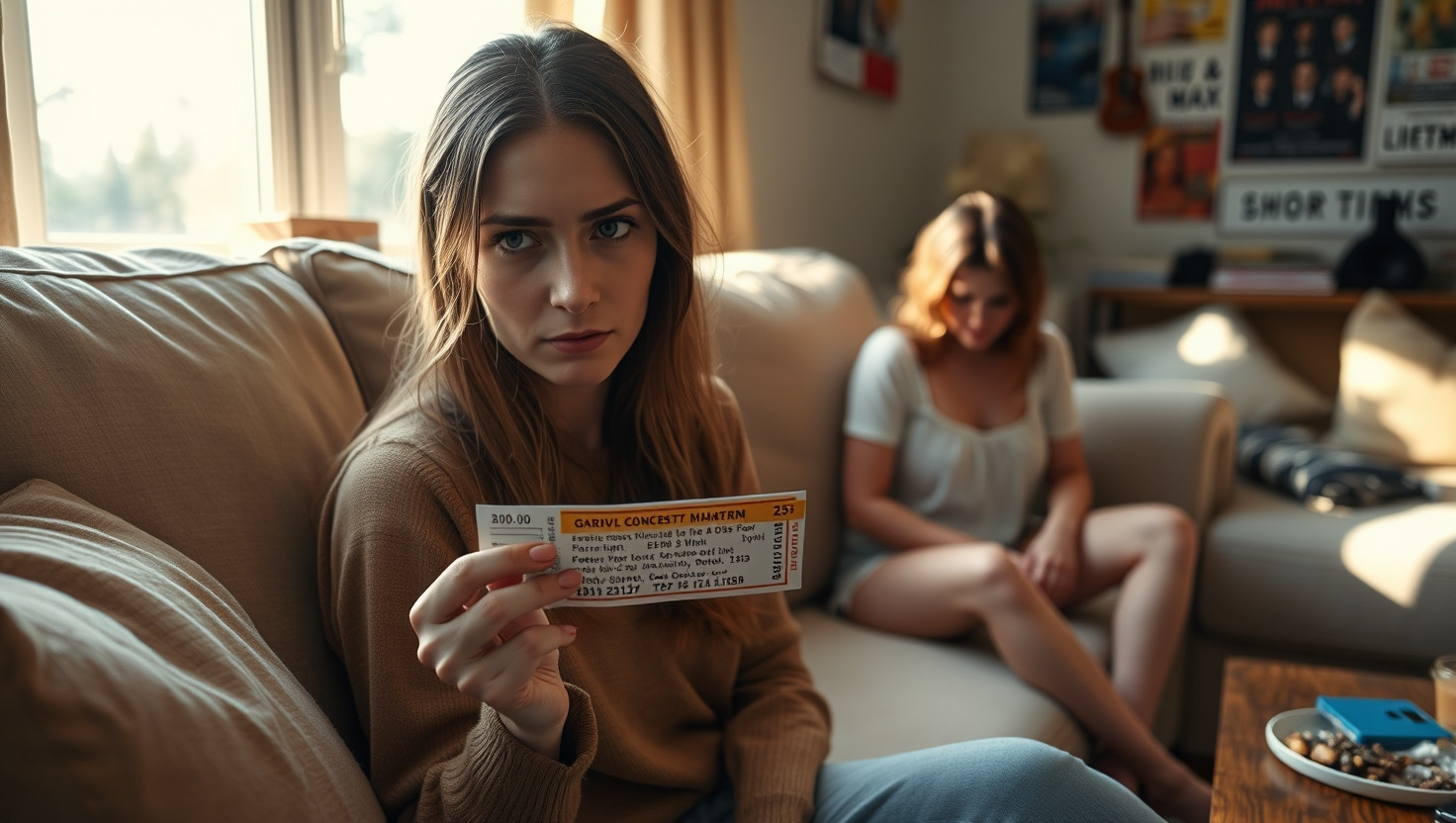 Friend Oversleeps and Misses Concert After I Covered Her Ticket: AITA for Asking for Reimbursement?